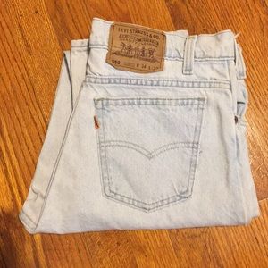 👖Levi’s 550 relaxed fit, tapered leg 34W, 32L